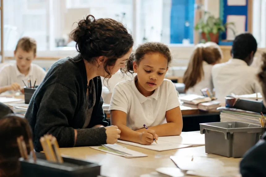 Photograph illustrating education in England