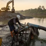 Photograph illustrating environmental services in Ghana