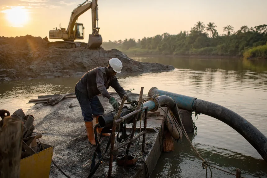Photograph illustrating environmental services in Ghana
