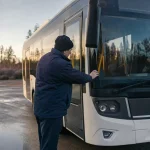 Photograph illustrating public transport in Latvia