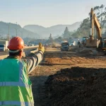 Photograph illustrating transport infrastructure in Colombia