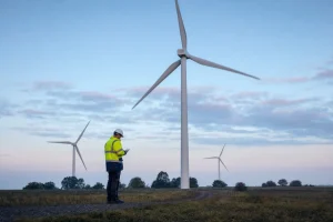 Photograph illustrating electricity and renewable energy in Lithuania