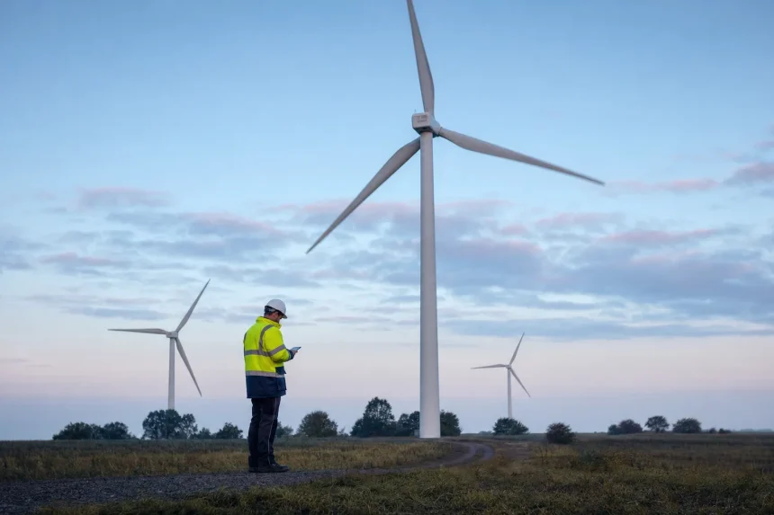 Photograph illustrating electricity and renewable energy in Lithuania