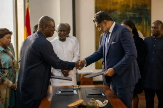 Photograph illustrating energy in Ghana